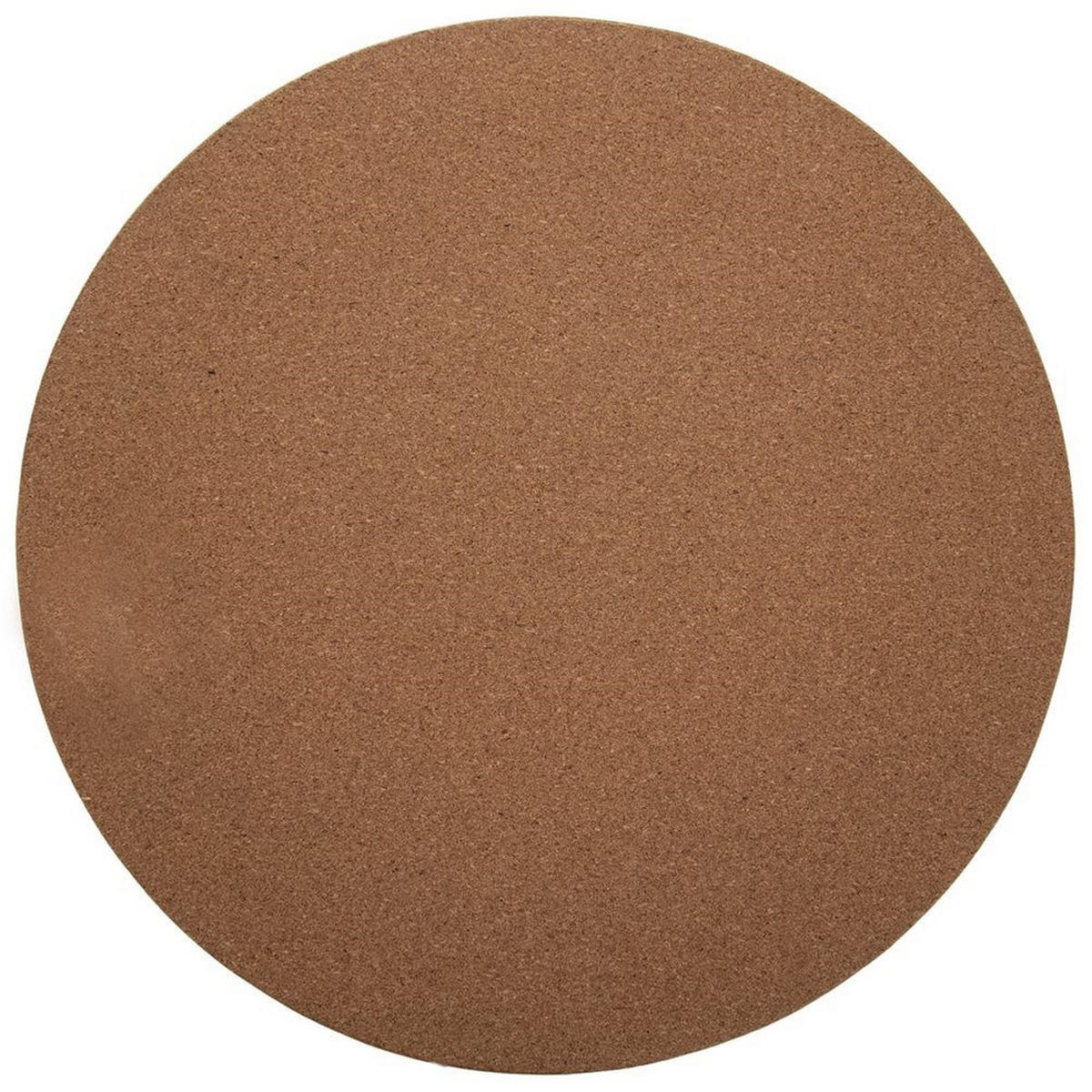 TISCHUNTERLAGE WOODEN, Kork/Kunststoff, natur, Ø 38 cm - Naturfarben, Holz (38cm) - Orion 
