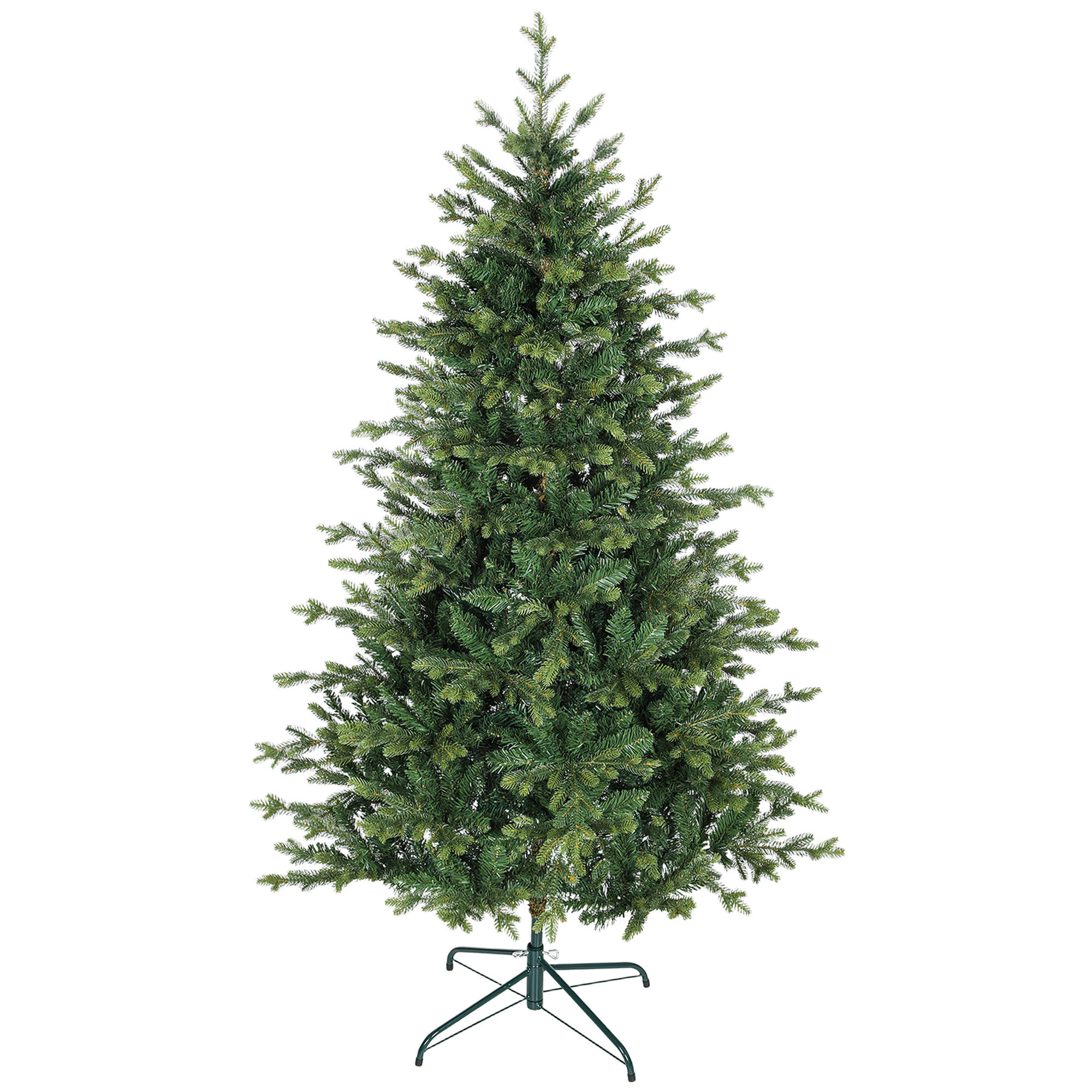 WEIHNACHTSBAUM DE-41579 Realistische Zweige 180 cm Grün - Grün, Kunststoff (180cm) - ComfortXL