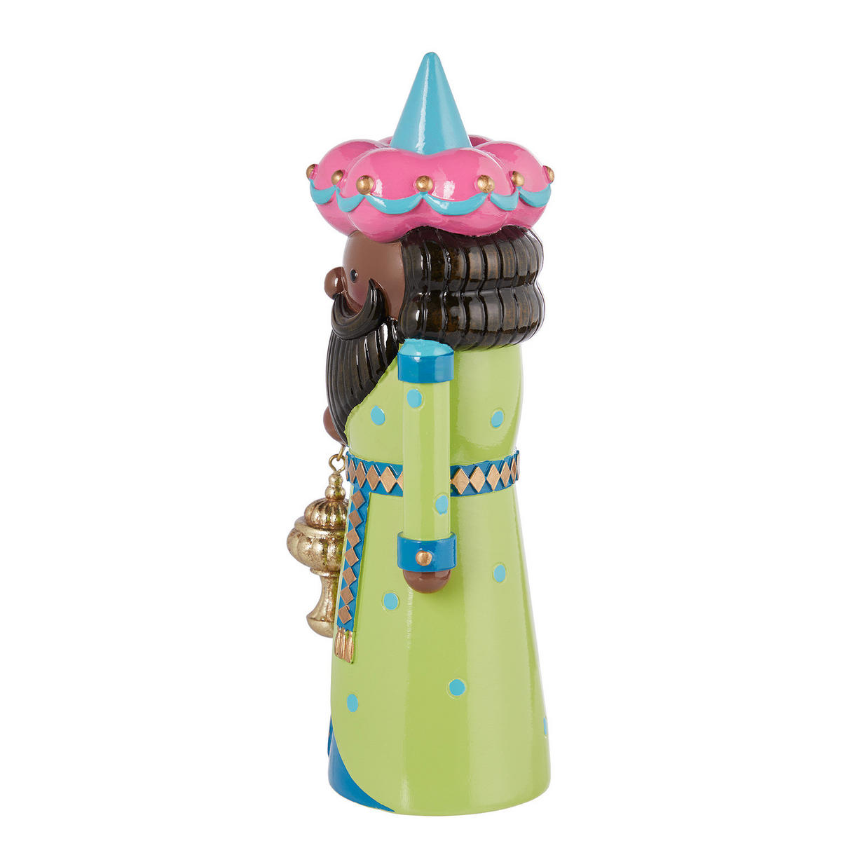 DEKOFIGUR X-Mas König - Grün, Stein (7/20/20cm) - Butlers