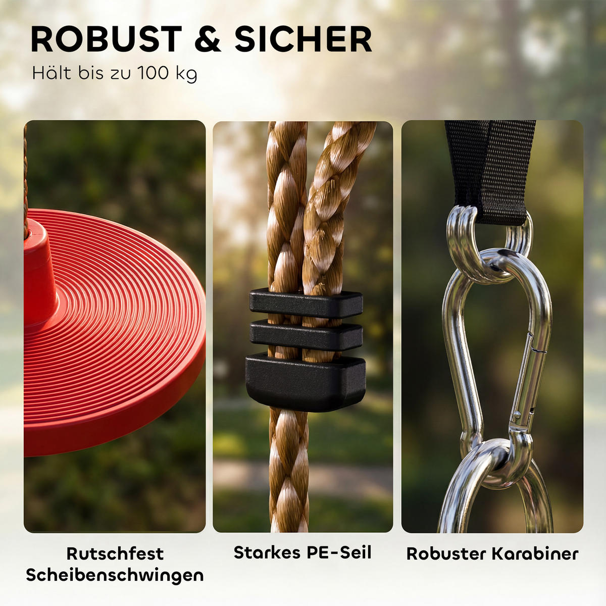 NINJA Warrior HDPE PE Rot - Rot, Kunststoff (30/30cm) - AIYAPLAY