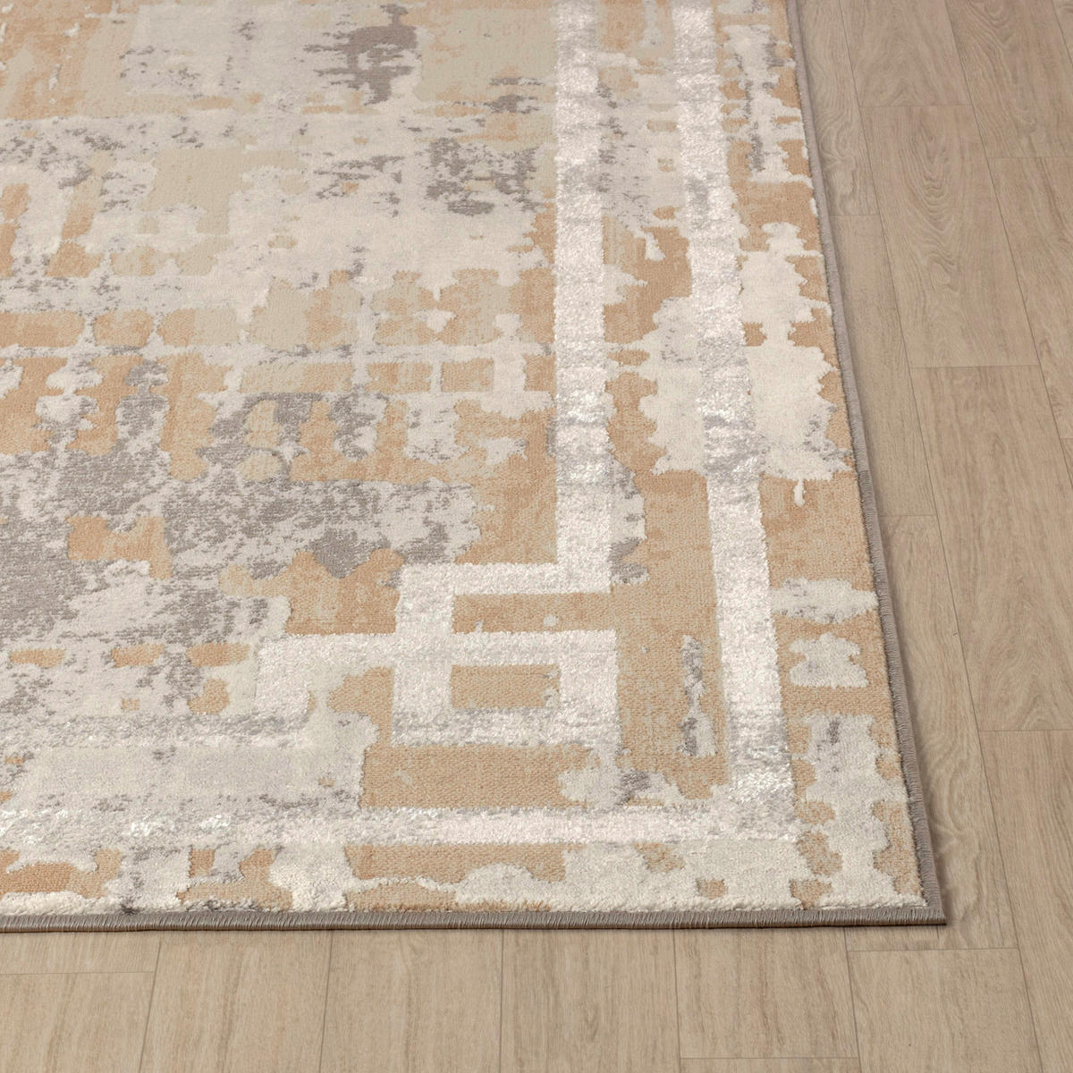 KURZFLORTEPPICH 160/213 cm Beige - Beige, Naturmaterialien/Textil (160/213cm) - LIVABLISS