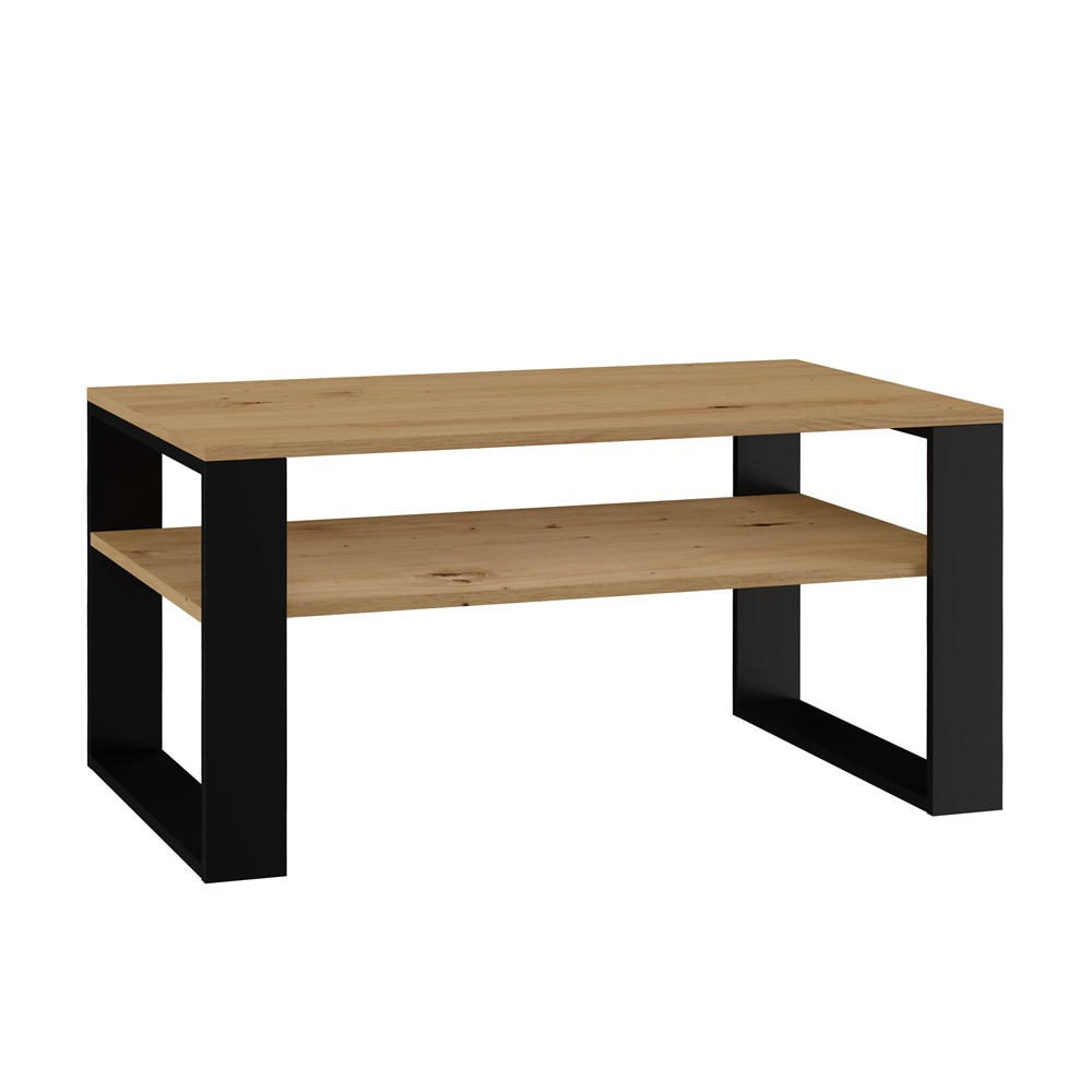 RAUMHIRSCH FURNITURE KONZOLOVÝ STOLEK Artisan, černý 90/50/58