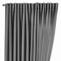 SCHLAUFENGARDINE »Jena« HxB 250x300 cm Grau - Grau, Textil (300/250cm) - Gardinenbox