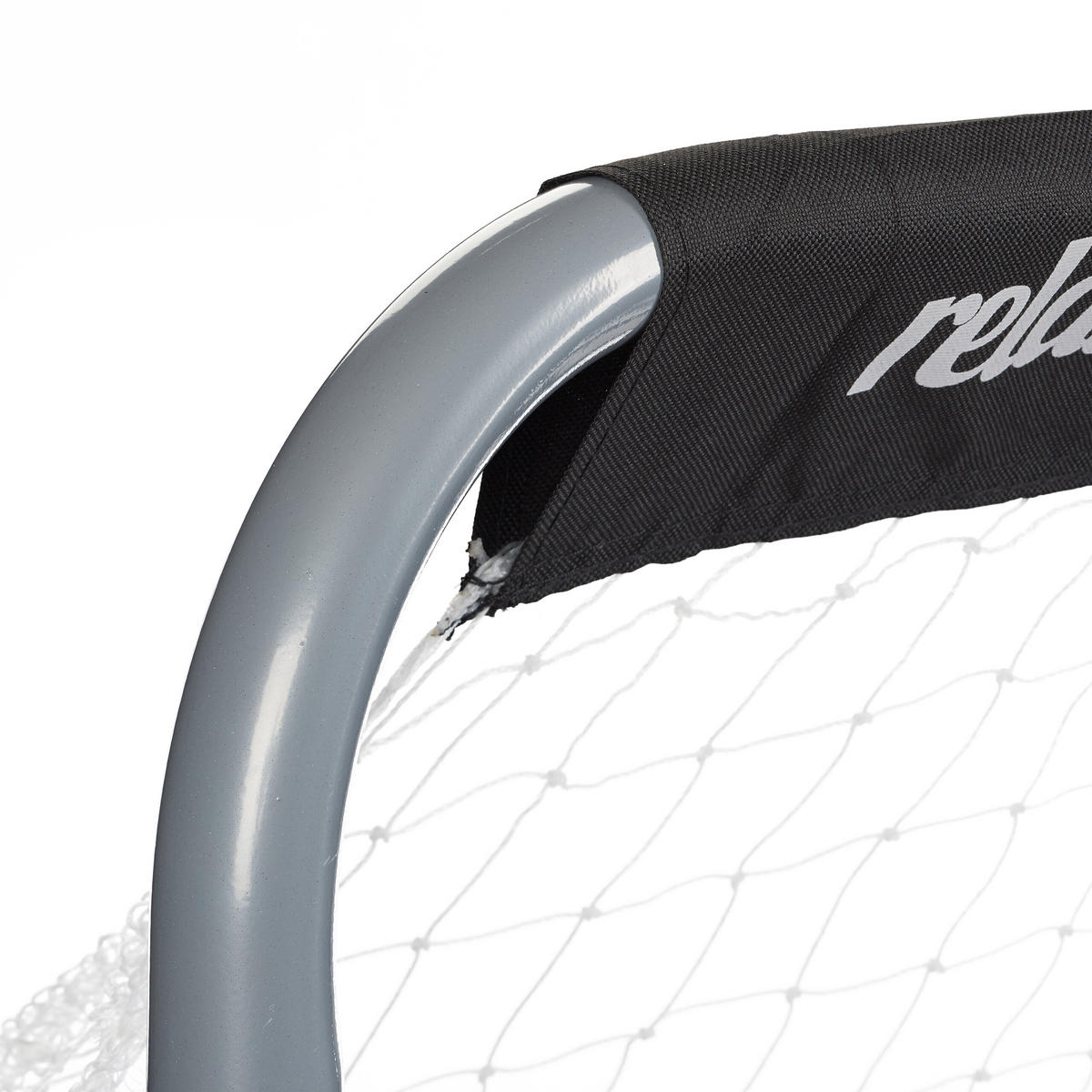 2xFUßBALLTOR - Multicolor, Textil/Metall (150/75cm) - Relaxdays