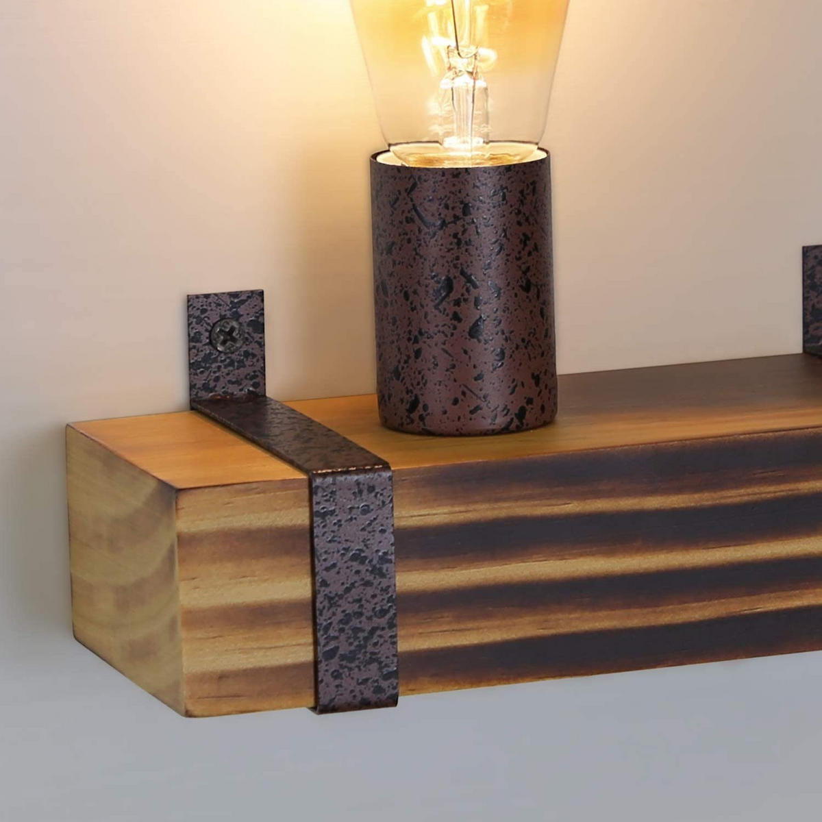 WANDLEUCHTE Skylight 23/85/11 cm - Braun, Metall (85/11/23cm) - ZMH