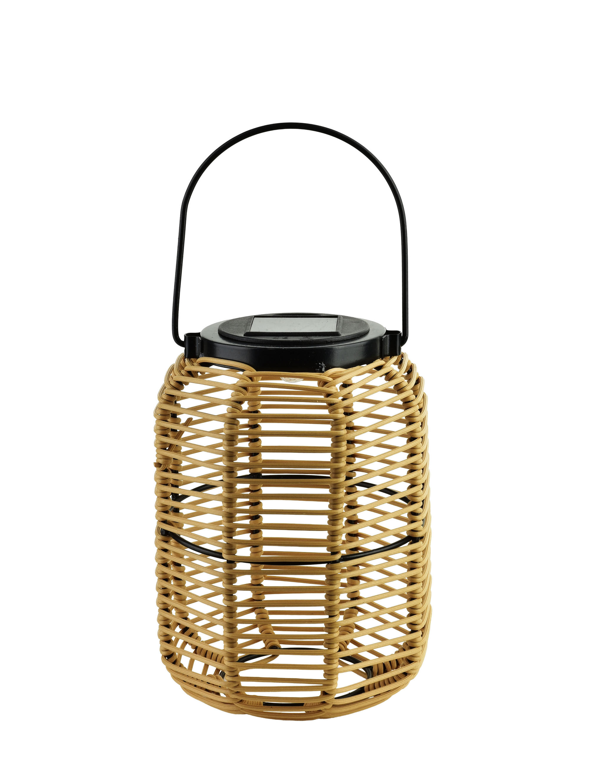LANTERN Sokke béžová 15/15/31 cm plast - béžová, plast (15/31/15cm) - Mondex