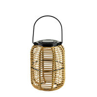 LANTERN Sokke béžová 15/15/31 cm plast - béžová, plast (15/31/15cm) - Mondex