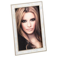 BILDERRAHMEN Jules Portraitr, 10x15 cm, perlmut - Perlmutt, Metall (11.9/16.9/1.8cm) - EMIX24