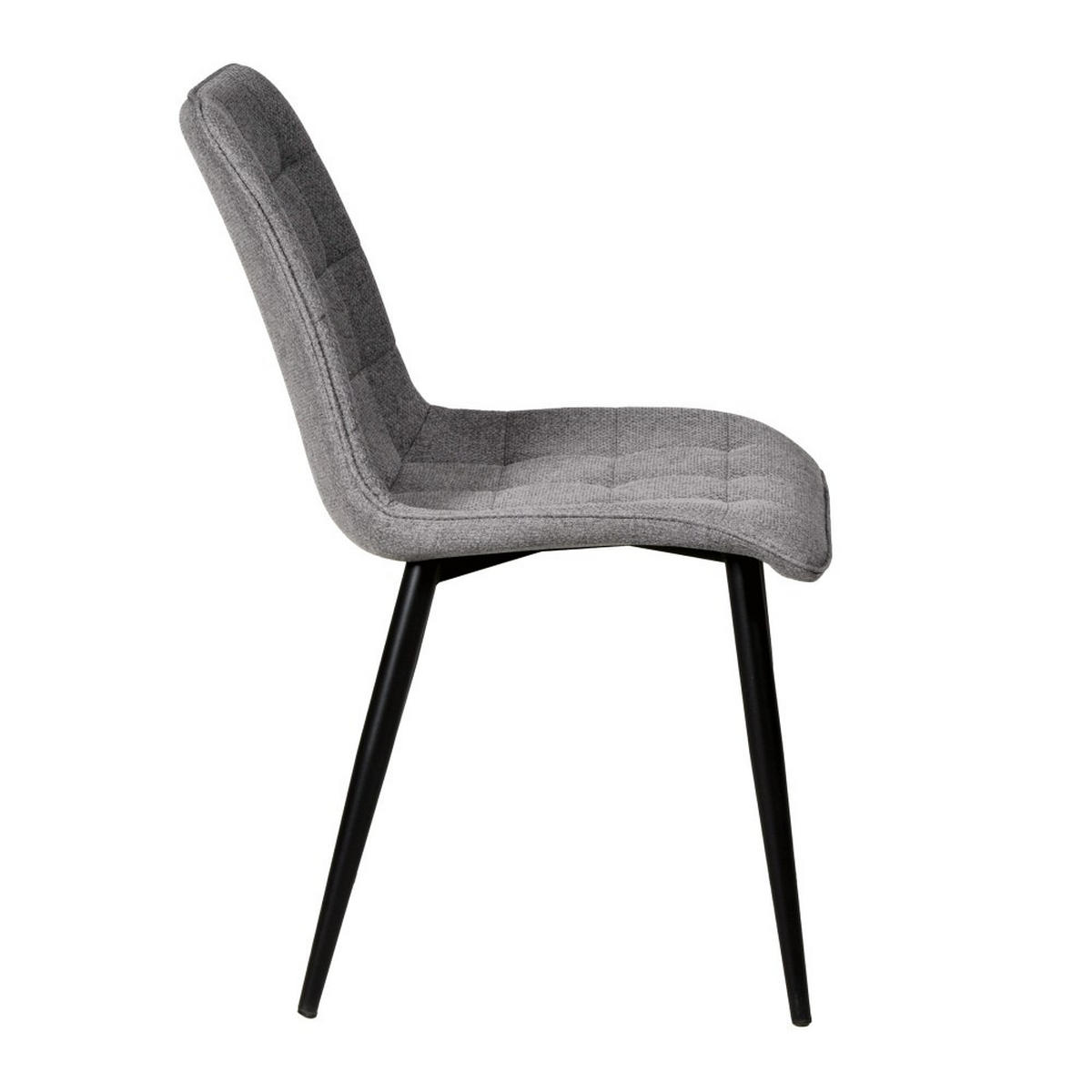 ESSZIMMERSTUHL/ MUSE, Hellgrau - Hellgrau, Metall (45/84/60cm) - Weber Industries