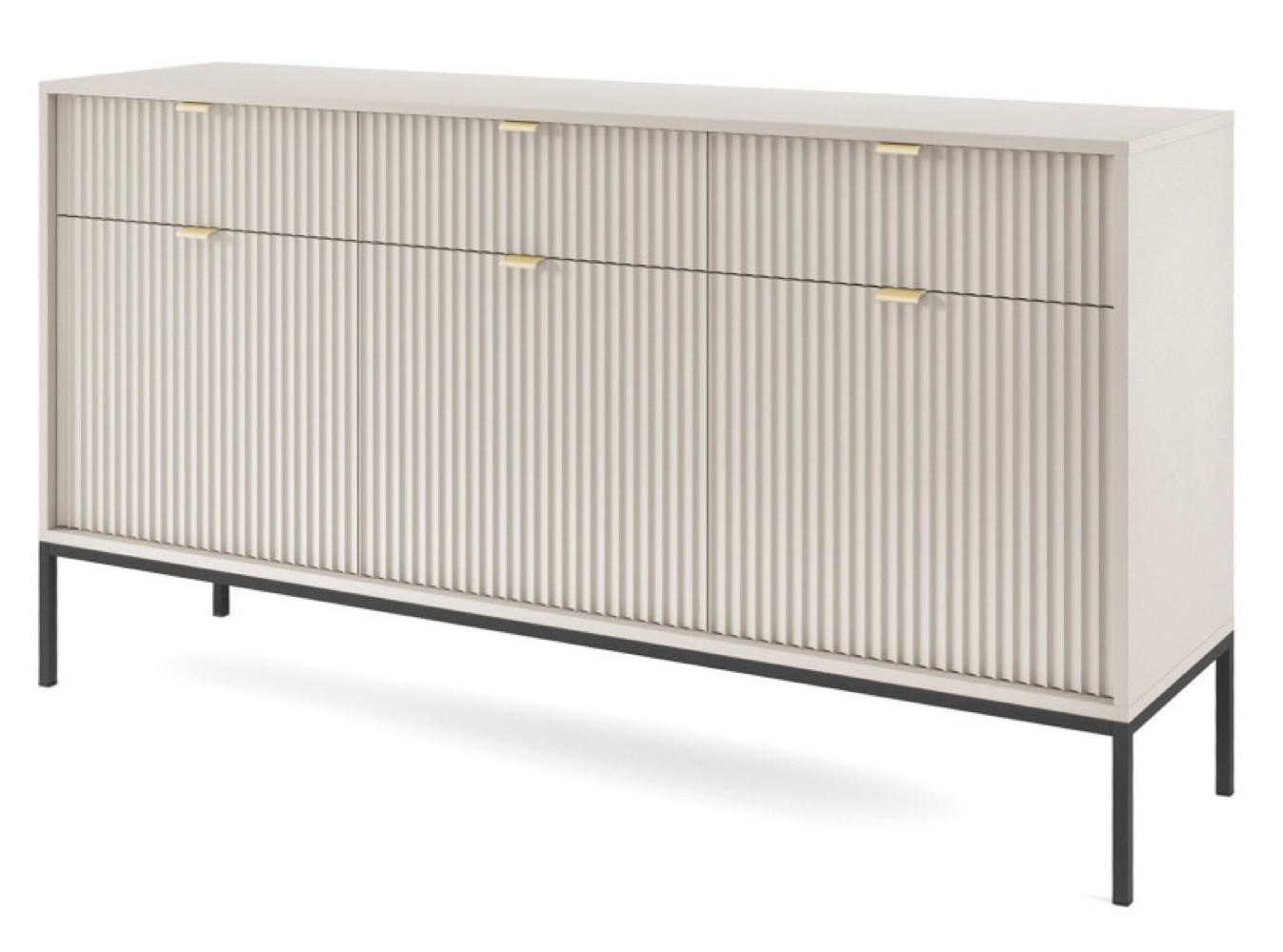 Sepro Meble Kommode Beige 154x83x39 cm