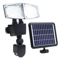 SOLARSTRAHLER DOUGLAS schwarz - Schwarz, Kunststoff (23/17/23cm) - Lumisky