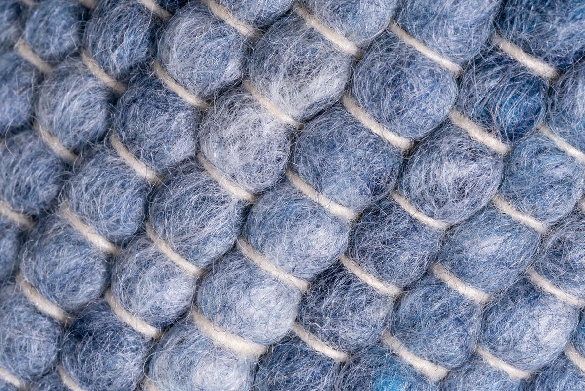 WEBTEPPICH Hörnum 120x180 cm - Blau, Textil (120/180cm) - Sansibar SYLT