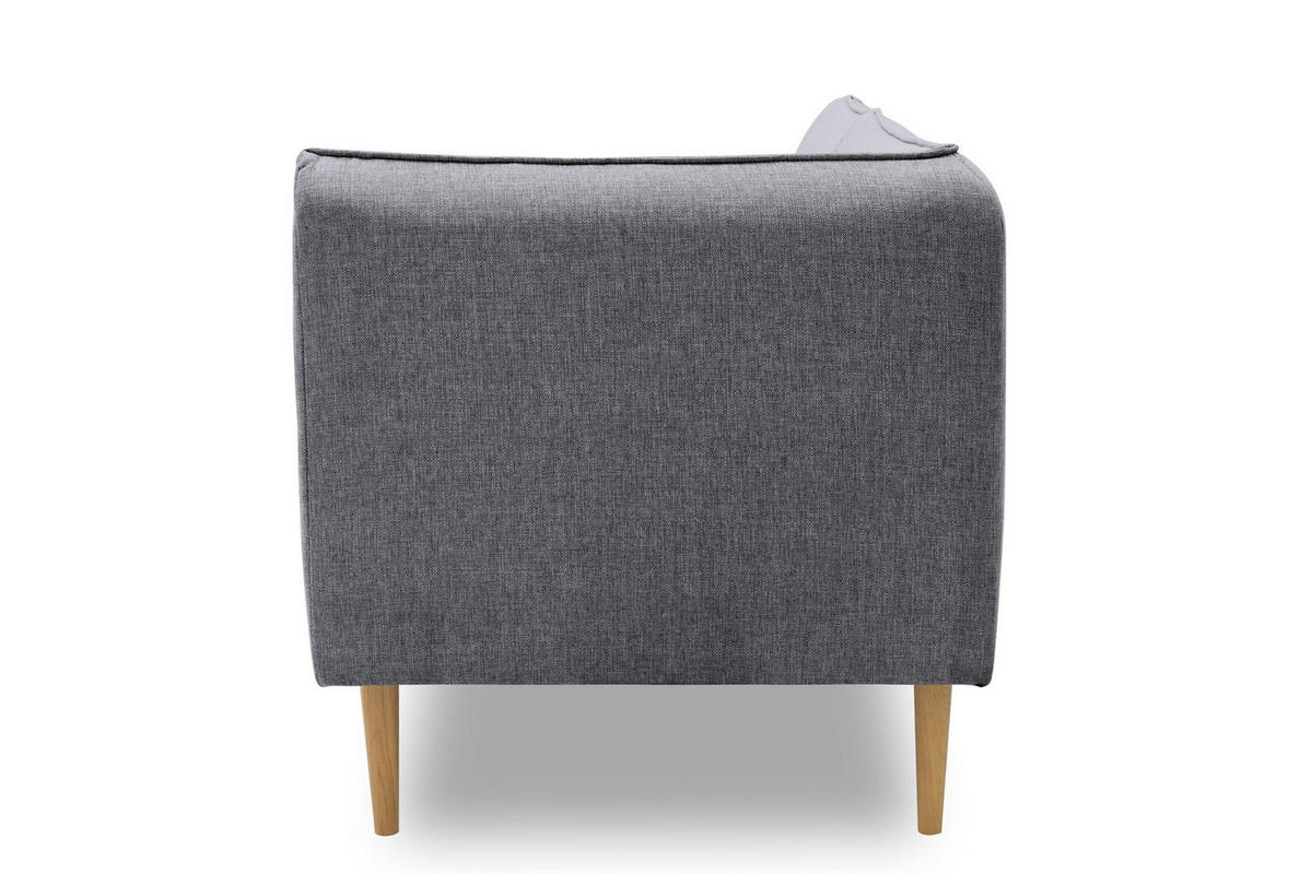 GARTENLOUNGE-SOFA 2-Sitzer Rechts Braelyn 159x82x82 Bezug in anthrazit - Anthrazit, Kunststoff (82/82/159cm) - 58aufmkessel