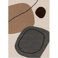 WOLLTEPPICH Kyoto Multicolor 120x170 cm - Multicolor, Textil (120/170cm) - benuta Pure