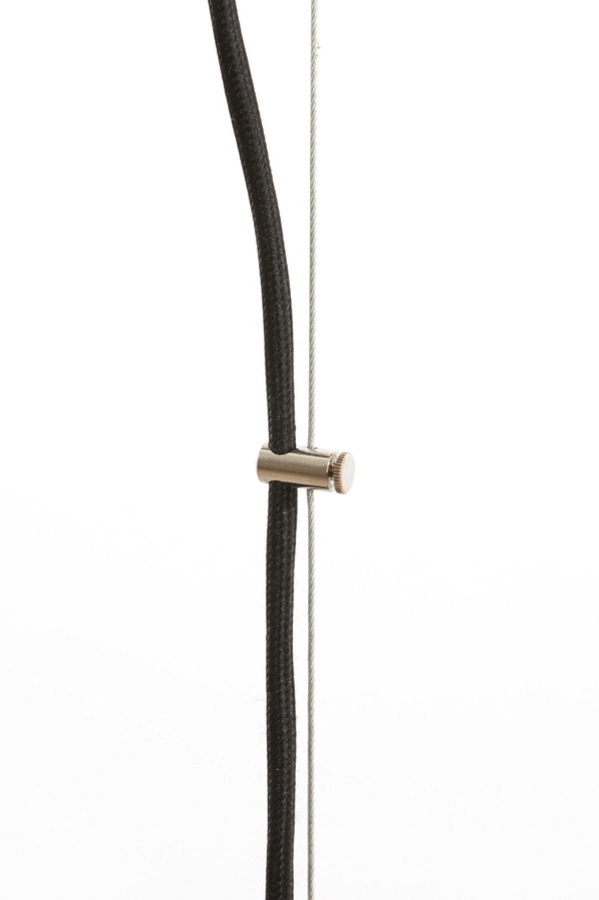 HÄNGELAMPE Agaro Schwarz Ø71/58 cm - Schwarz, Textil (71/71/58cm) - Light & Living