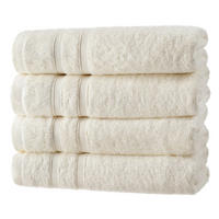 HANDTÜCHER 50x100 cm 450g/m2 im 4er Set, Handtuch Natur - Naturfarben, Textil (50/100cm) - Carpe Sonno