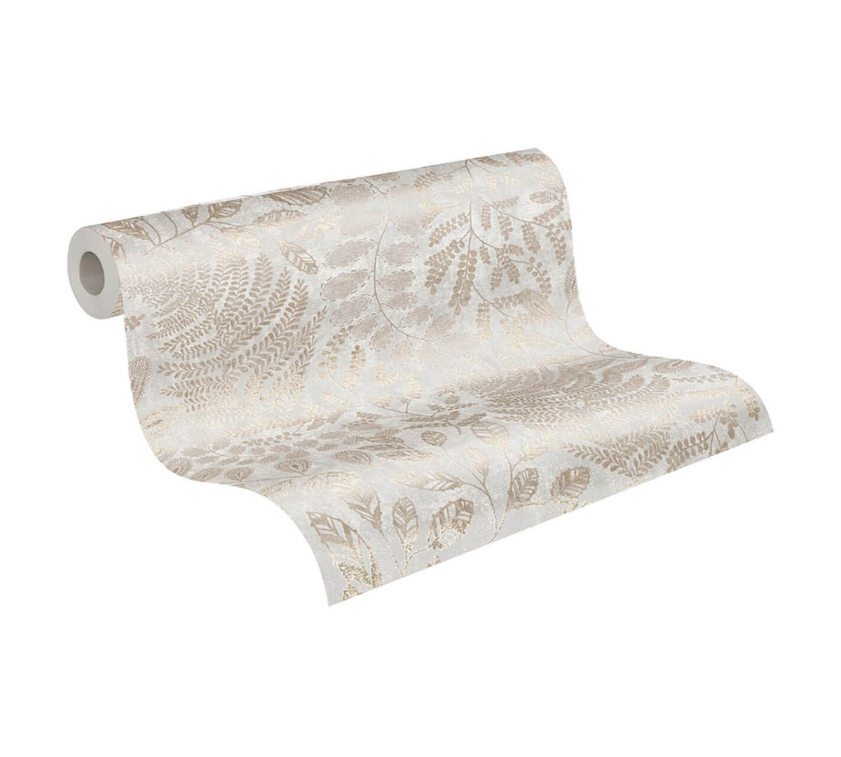 VLIESTAPETE Beige 53/1005 cm - Beige, Textil (53/1cm) - KUNSTLOFT