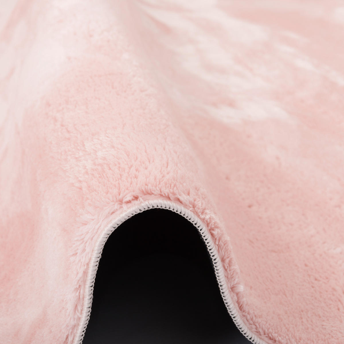 FELLTEPPICH SUPER SOFT PEARL - Rosa, Textil (140/200cm) - Pergamon