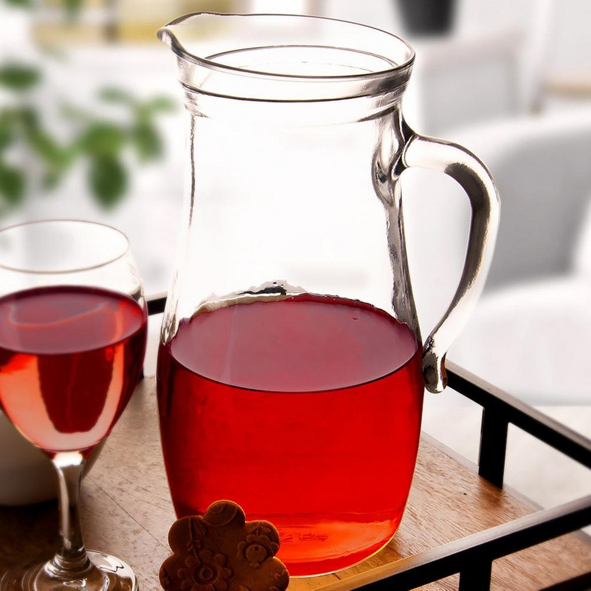 GLASKRUG 1,75 l - Transparent, Glas (1.75L) - Orion 