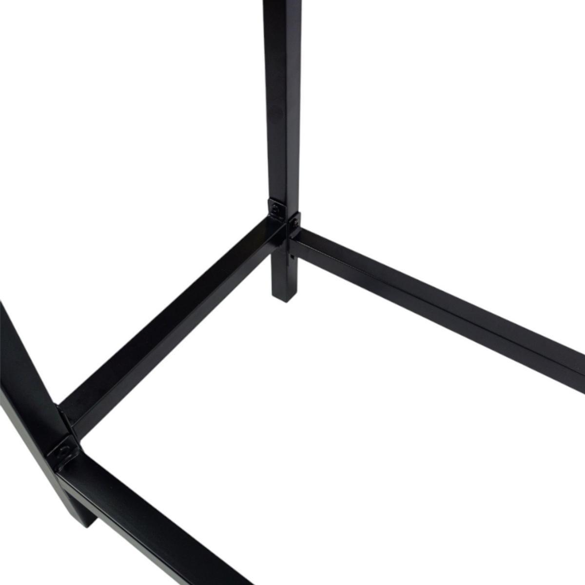 KAMINHOLZREGAL, Metall, Schwarz, stabil 110×35×110 cm - Schwarz, Metall (110/110/35cm) - Begryf