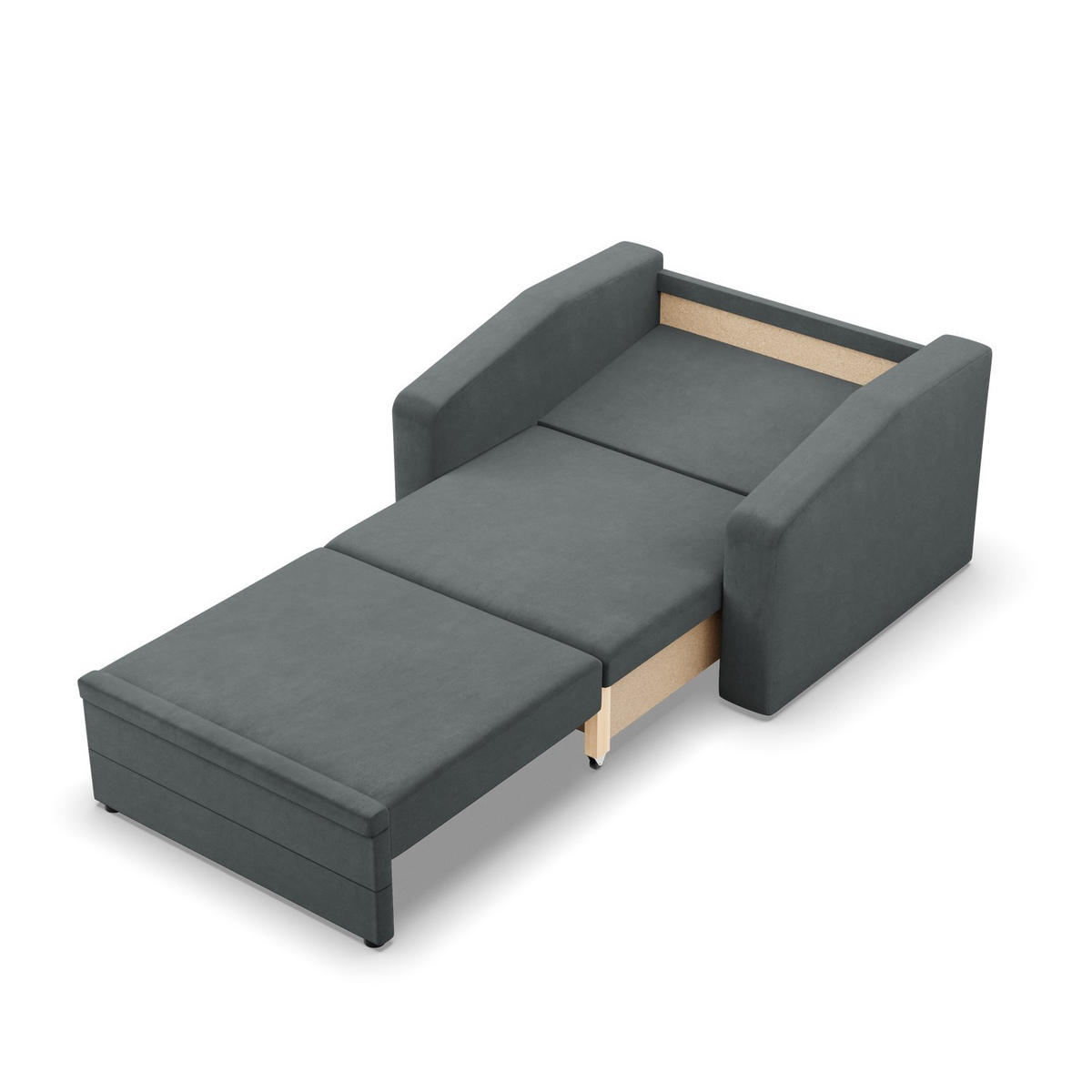 LOUNGESESSEL ORBIT, 80 CM, Dunkelgrau - Dunkelgrau, Textil (108/80/87cm)