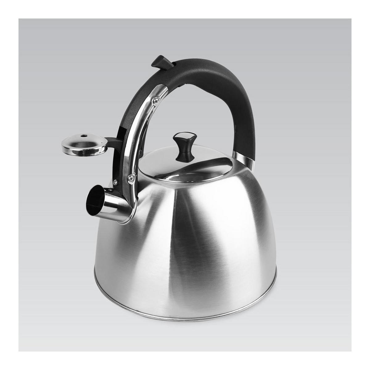 WASSERKESSEL Silber 20/20/22 cm MR1333 - Silberfarben, Metall (20cm) - Maestro 