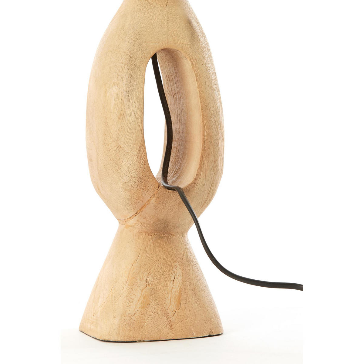 LAMPENFUSS Django Braun 11/9/45 cm - Braun, Holz (11/9/45cm) - Light & Living
