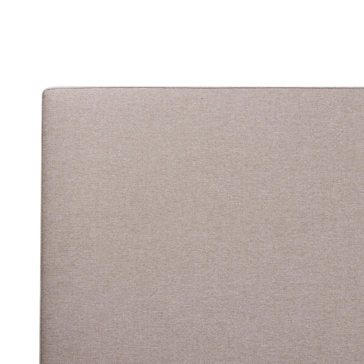 BETT mit Stauraum 160/200 cm Stoff Taupe Castelnavet - Taupe, Textil (160/200cm) - Beliani