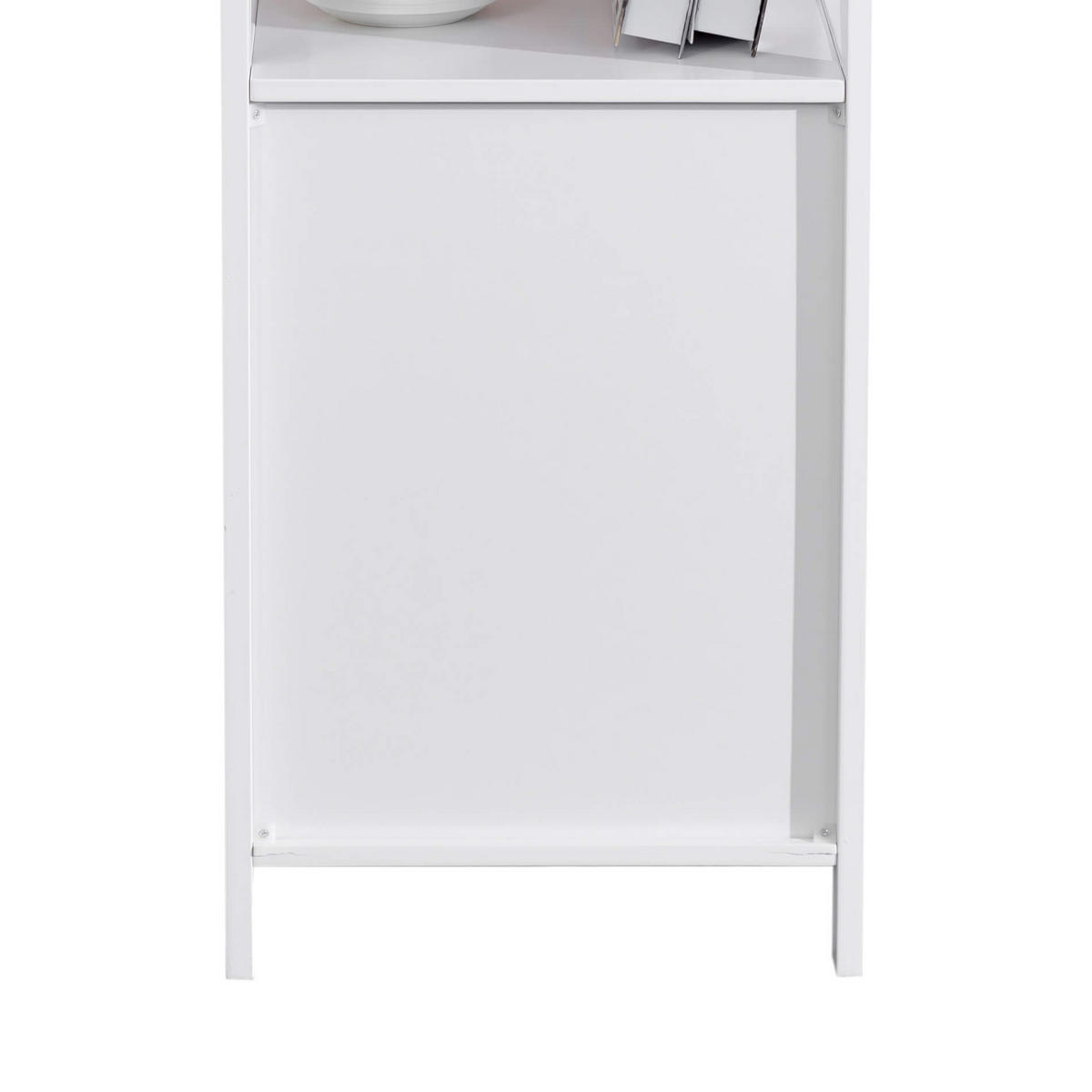 BADEZIMMERSCHRANK Weiß 30/40/92 cm - Weiß, Holzwerkstoff (30/92/40cm) - Mobili Rebecca