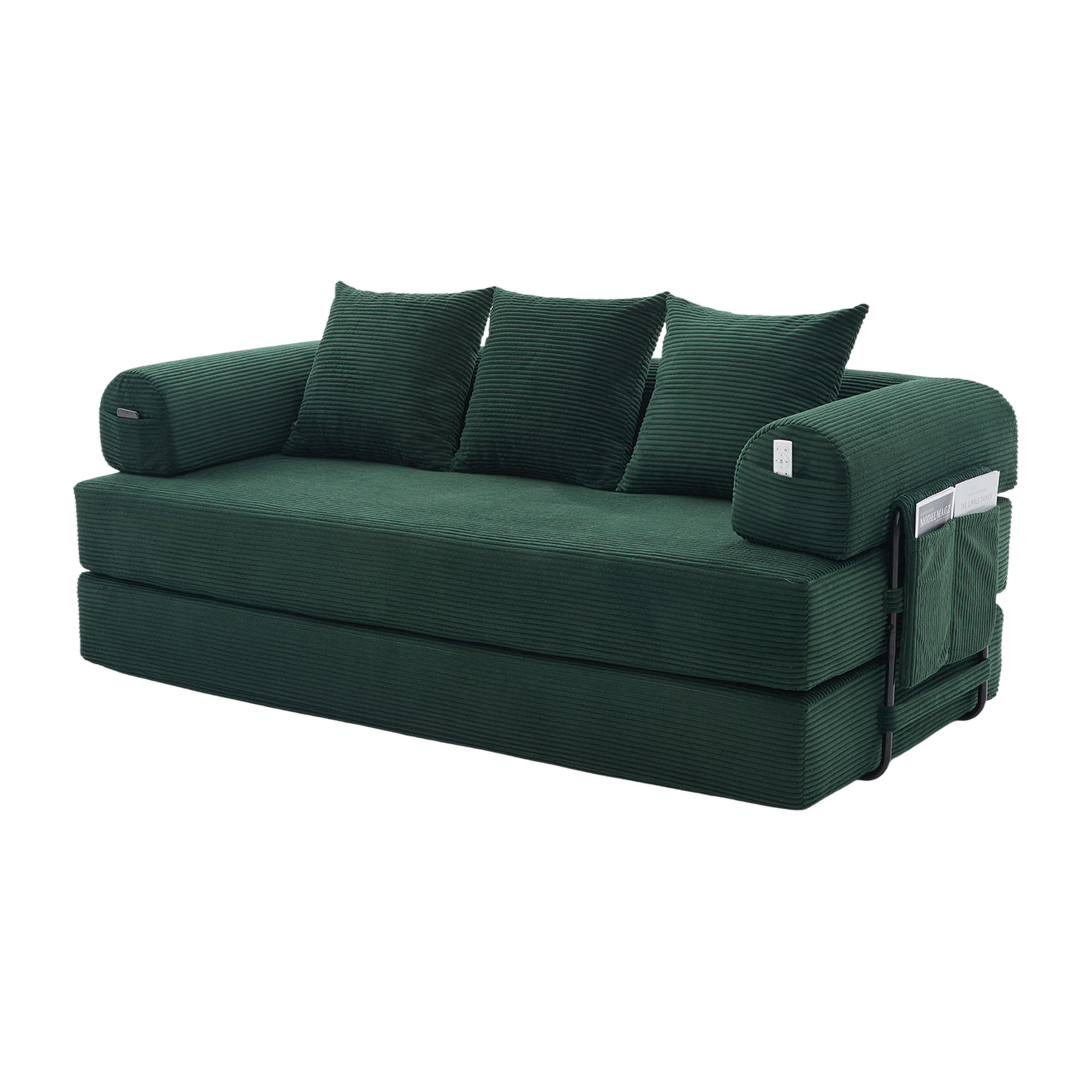ComfortXL Schlafsofa Grün 200x67x94 cm