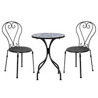 BALKON-SET (3-teilig) Palazzo - Multicolor, Metall - Butlers