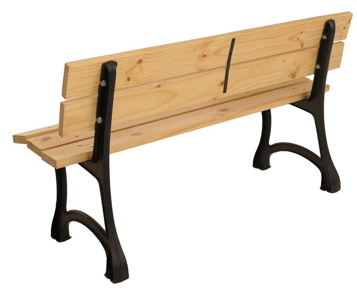 GARTENBANK 78x125x59cm Sitzhöhe 46cm 125cm Hellbraun - Beige, Holz (125/78/59cm) - PROREGAL