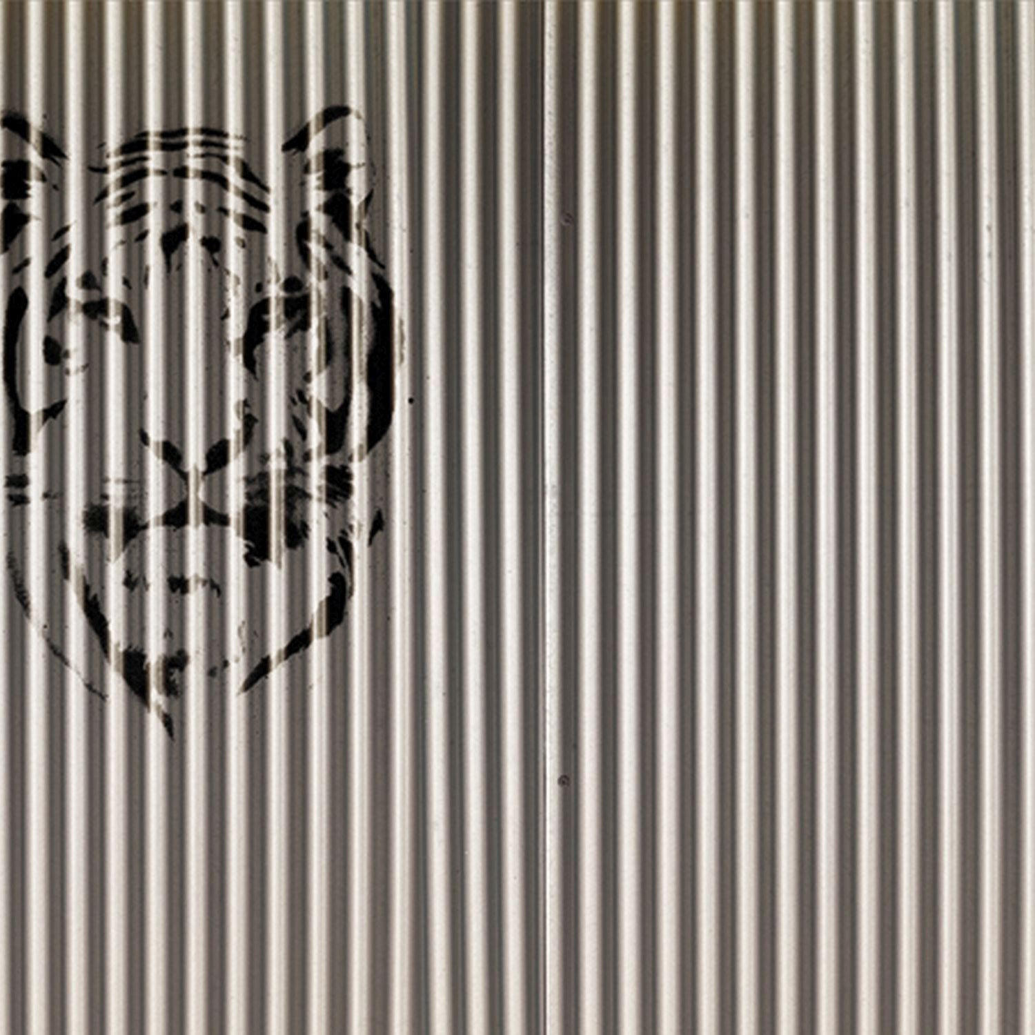 FOTOTAPETE Tigern 424 x 280 cm - Beige, Papier (424/280cm) - Sanders & Sanders