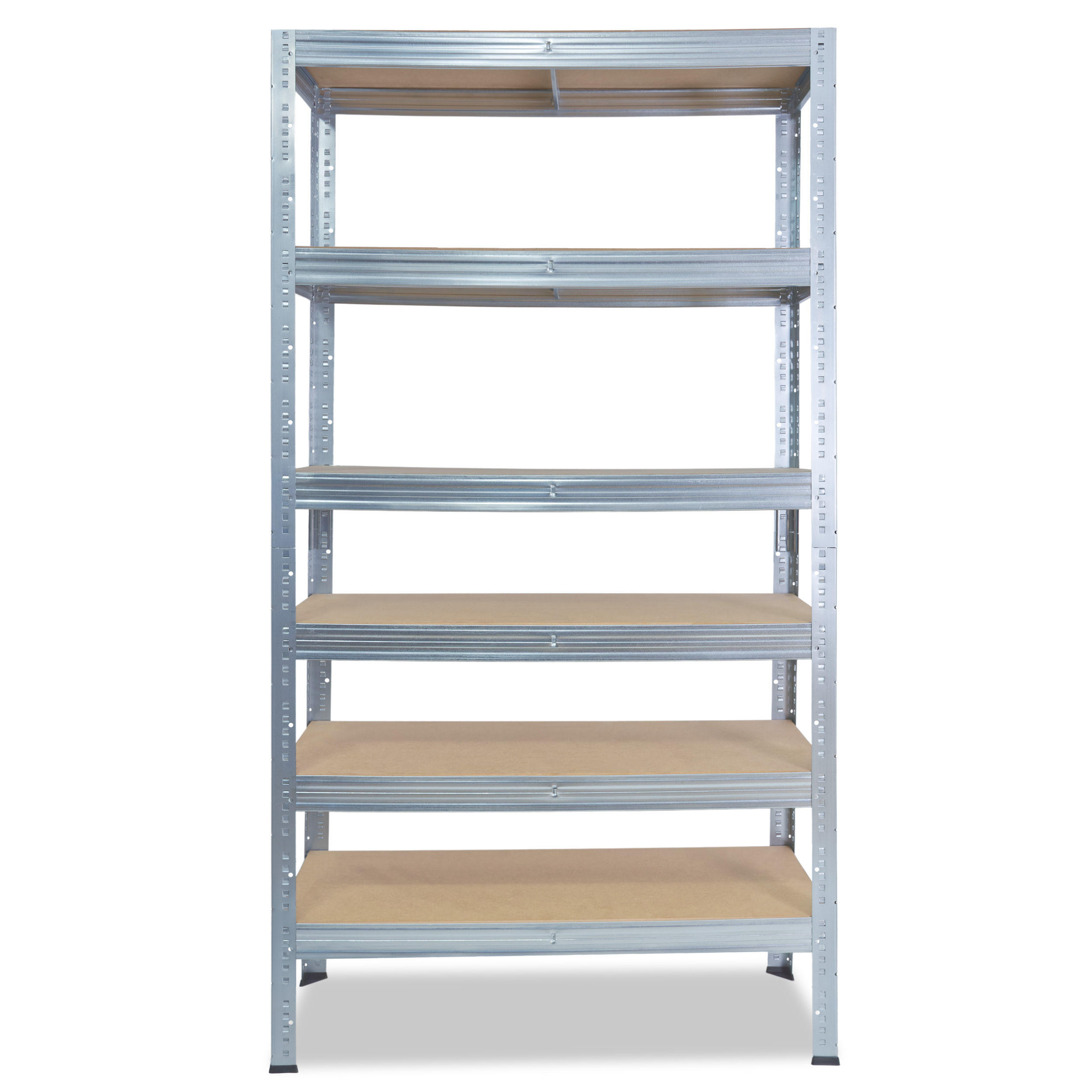 shelfplaza Schwerlastregal Silber 50x200x40 cm