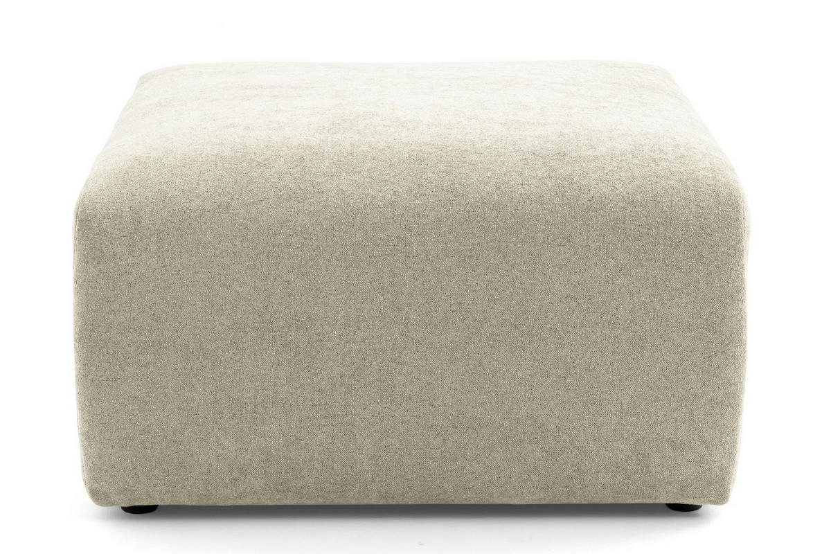 4-SITZER modulares Ecksofa HEAVEN SET 3 Rechts, Breite 270 cm Webstoff Olivgrün - Schwarz/Olivgrün, Holz/Kunststoff (270/245cm) - Muffo