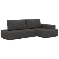 ROHOVÁ SEDAČKA LIRENA L Manšester Antracitová - Vpravo - antracitová, textil (260/160cm) - MKS