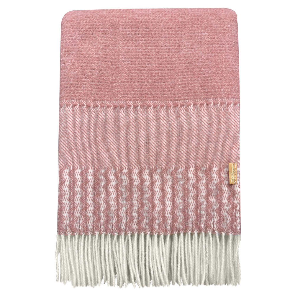 Malagoon Wolldecke Pink 140x200 cm