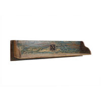 WANDREGAL Altholz 116x22x24 mehrfarbig lackiert NATURE OF SPIRIT #116 - Multicolor, Holz (116/24/22cm) - Massivmoebel24