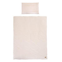 BABYBETTWÄSCHE Frosty Almond 100x135 cm - Beige - Beige, Textil (80/80cm) - Roba