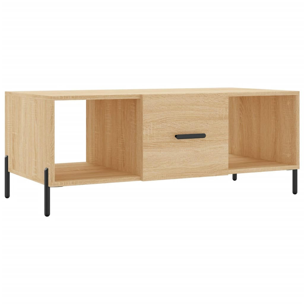 COUCHTISCH Sonoma-Eiche 102x50x40 cm Holzwerkstoff - Braun, Holzwerkstoff (102/50/40cm) - furnicato