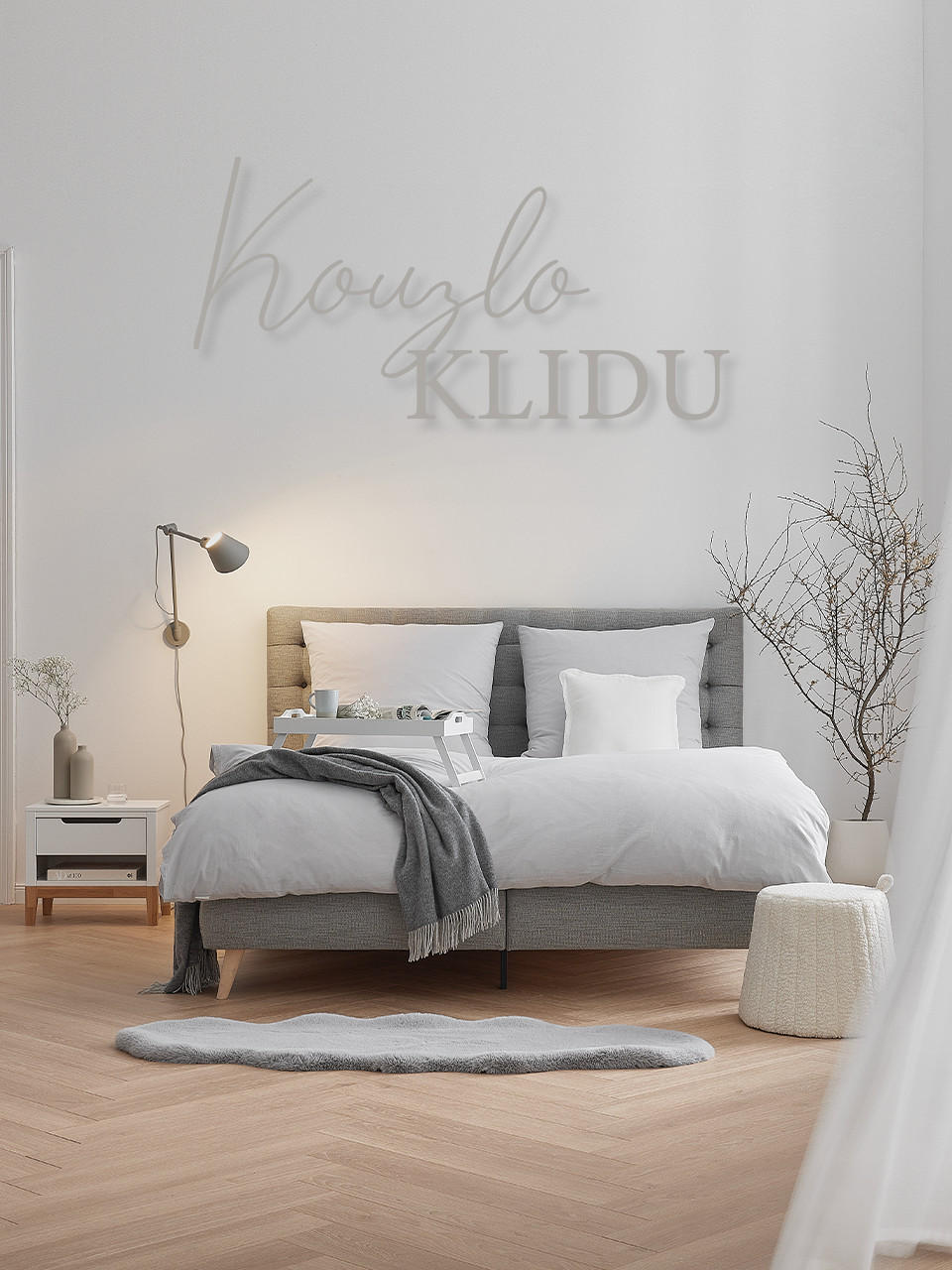 Scandi ložnice inspirace