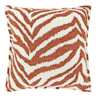 DEKOKISSEN Rowan Orange 45/45/8 cm - Orange, Textil (45/45cm) - Unique Living