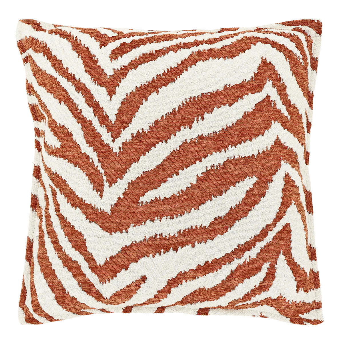 DEKOKISSEN Rowan Orange 45/45/8 cm - Orange, Textil (45/45cm) - Unique Living
