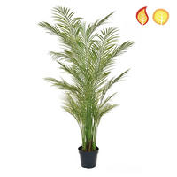 KÜNSTLICHE Areca Palme - Wolfgang 210 cm - Grün, Kunststoff (210cm) - aplanta