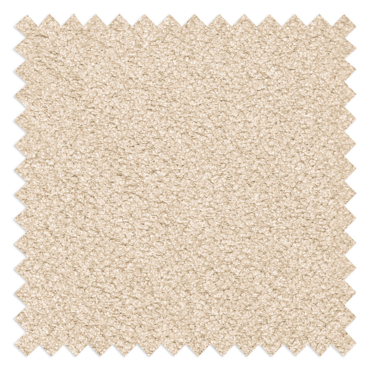 2,5-SITZER ECKSOFA mit Ottomane - Beige/Schwarz, Textil/Metall (252/205cm) - home24