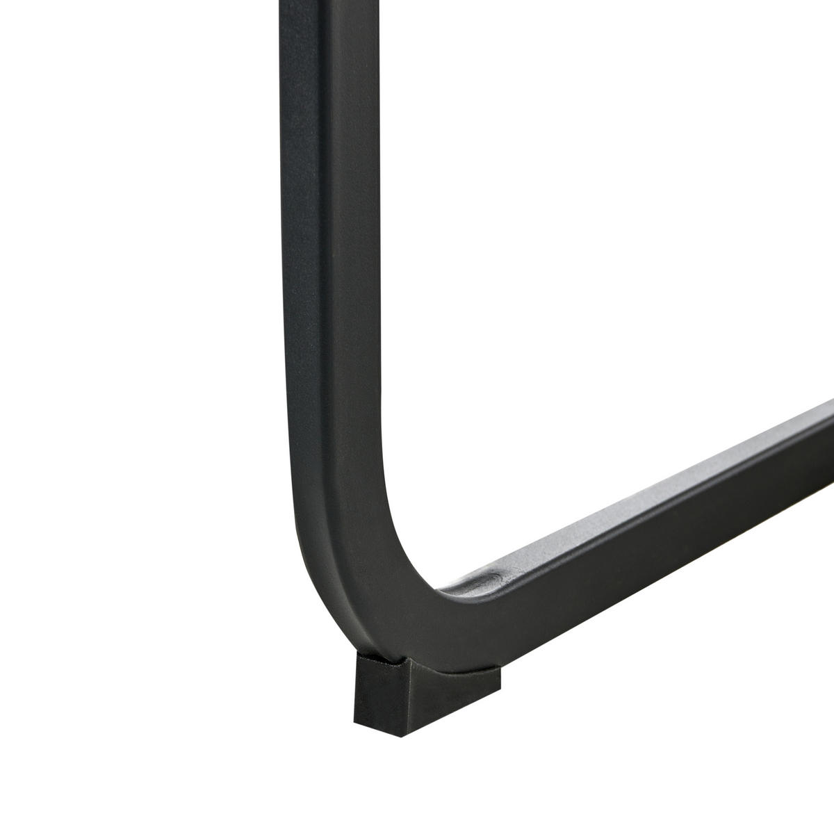 ESSZIMMERSTUHL 4er-Set Hellbeige Cisco - Beige/Schwarz, Textil (43/98/50cm) - Beliani