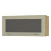 KLAPPHÄNGESCHRANK Kvantum W4BS/80 Vanille Matt / Eiche Artisan Matt 80 / 32,5 / 36cm - Creme/Eiche Artisan, Holz/Holzwerkstoff (80/36/32.5cm) - Feldmann-Wohnen
