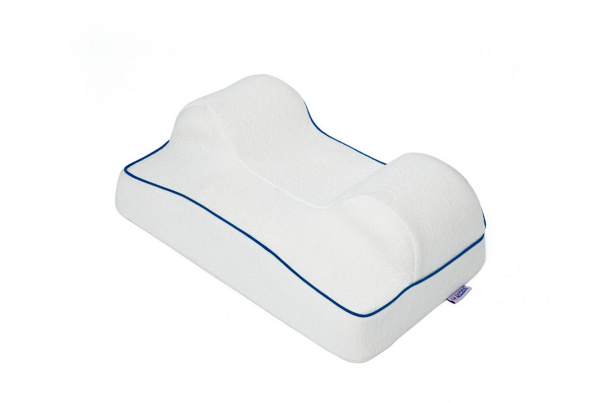 NACKENKISSEN - Weiß, Textil (54/30cm) - KomfortKissen