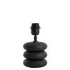 LAMPENFUSS Budongo Schwarz Ø12/12 cm - Schwarz, Holz (12/12/12cm) - Light & Living