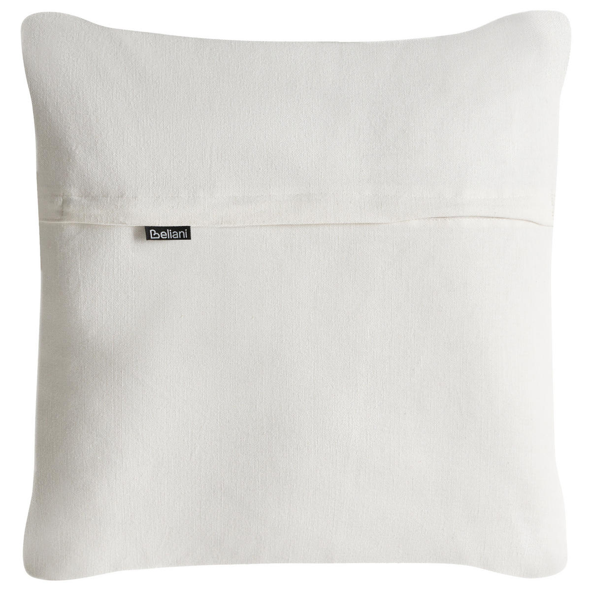 PRYDNADSKUDDE set om 2 vit 45/45 cm Garcinia - Vit, Textil (45/45cm) - Beliani